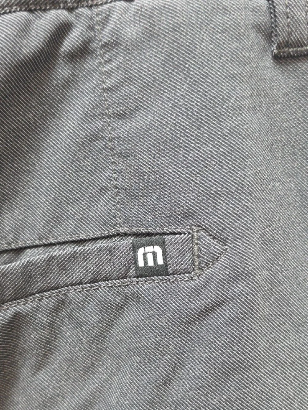 Travis Mathew Dark Charcoal Flat-Front Shorts